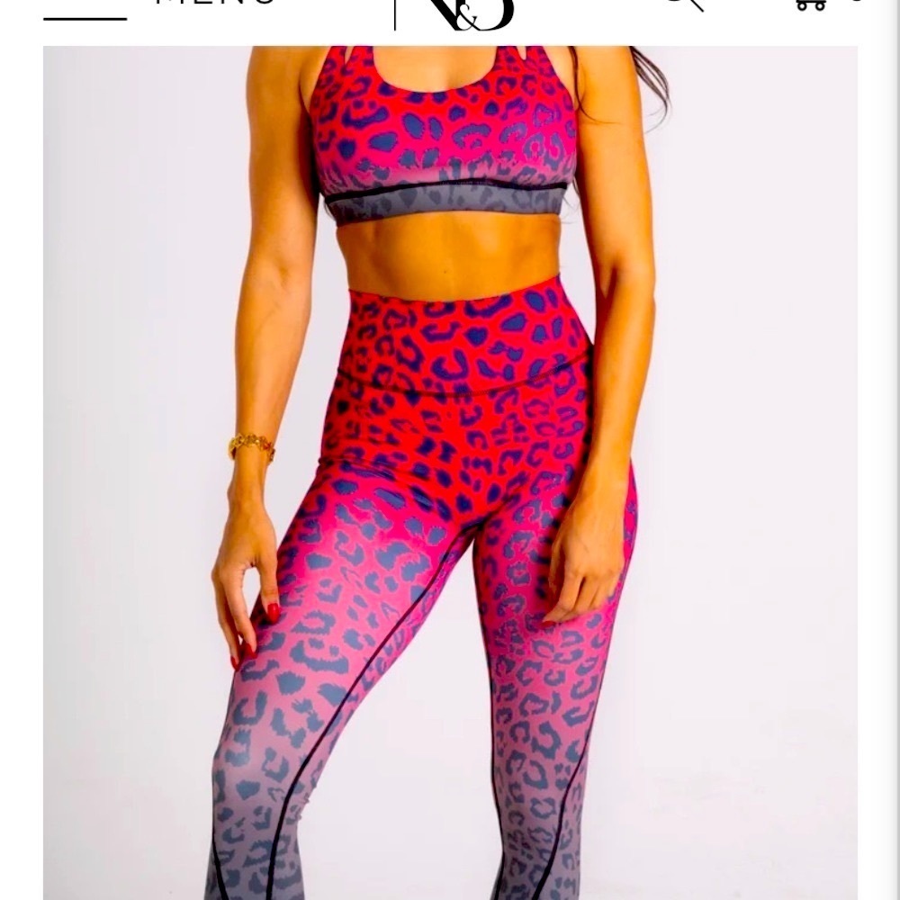 Noire Blanc Leggings